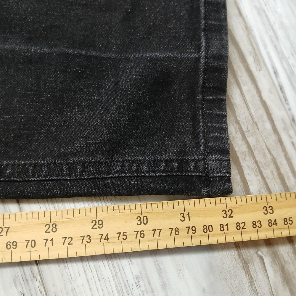 Barbell Apparel Mens Straight Athletic Fit Jeans Black BA-008 Size 34 Stretch - Picture 10 of 10
